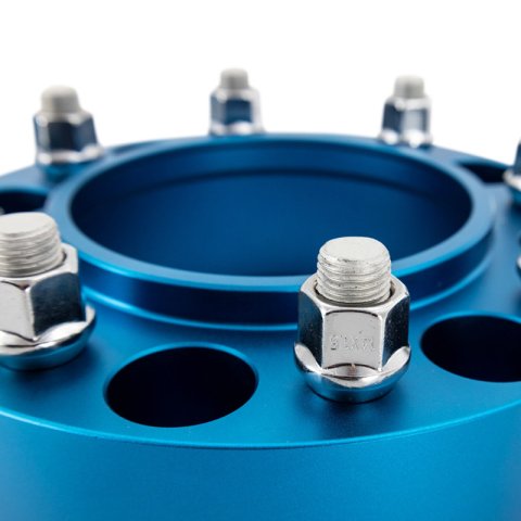 Mishimoto Wheel Spacers 8x165.1 116.7 25 M14 Blue thumbnail 7