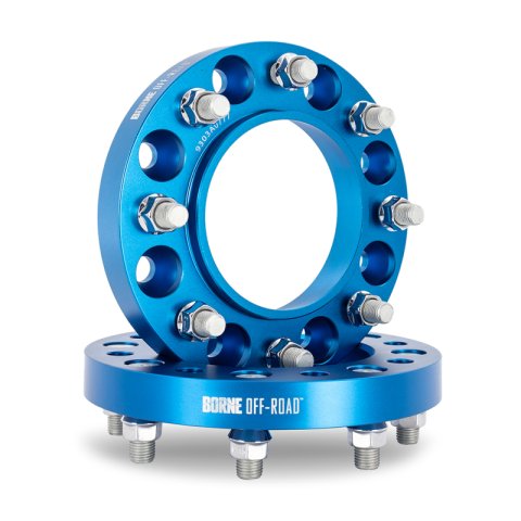 Mishimoto Wheel Spacers 8x165.1 116.7 25 M14 Blue thumbnail 9