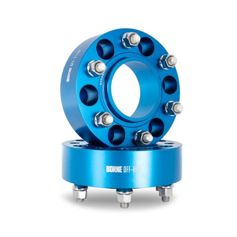 Mishimoto Wheel Spacers 5x150 110.1 50 M14 Blue
