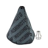Mishimoto Shift Boot Cover + Retainer/Adapter Bundle M12x1.25 Silver thumbnail 1