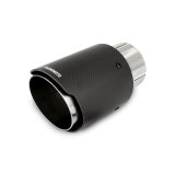 Mishimoto Carbon Fiber Muffler Tip 3in Inlet 4in Outlet Polished thumbnail 3