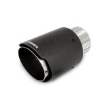 Mishimoto Carbon Fiber Muffler Tip 3in Inlet 4in Outlet Polished thumbnail 5