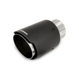 Mishimoto Carbon Fiber Muffler Tip 3in Inlet 4in Outlet Polished thumbnail 6