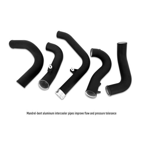 Mishimoto 2022+ WRX Front Mount Intercooler Kit BK Core MWBK Pipes thumbnail 4