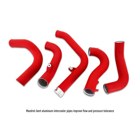 Mishimoto 2022+ WRX Front Mount Intercooler Kit BK Core WRD Pipes thumbnail 9