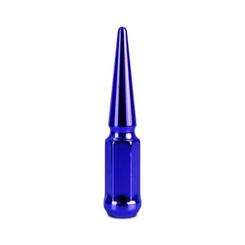 Mishimoto Mishimoto Steel Spiked Lug Nuts M12 x 1.5 24pc Set Blue thumbnail 6