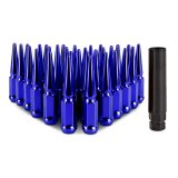 Mishimoto Mishimoto Steel Spiked Lug Nuts M14 x 1.5 32pc Set Blue thumbnail 1