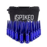 Mishimoto Mishimoto Steel Spiked Lug Nuts M14 x 1.5 32pc Set Blue thumbnail 3
