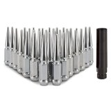Mishimoto Mishimoto Steel Spiked Lug Nuts M14 x 1.5 32pc Set Chrome thumbnail 1