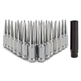 Mishimoto Mishimoto Steel Spiked Lug Nuts M14 x 1.5 32pc Set Chrome thumbnail 2