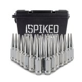 Mishimoto Mishimoto Steel Spiked Lug Nuts M14 x 1.5 32pc Set Chrome thumbnail 7