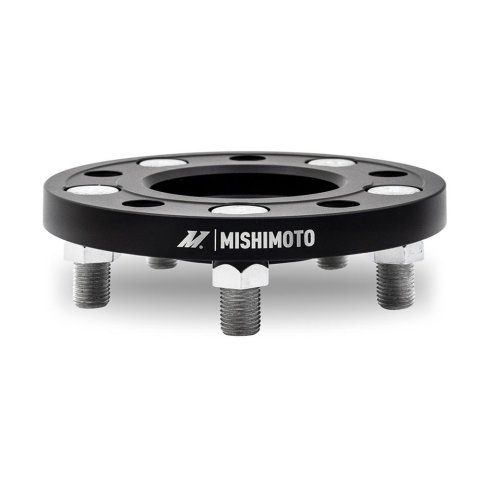 Mishimoto Mishimoto Wheel Spacers 5x114.3 64.1 CB M14x1.5 15mm BK thumbnail 4