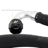 Mishimoto Push Lock Hose, Black, -12AN, 120in Length thumbnail 5