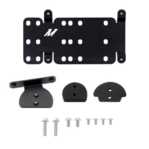 Mishimoto 19-21 Chevy 1500 Tow Hook License Plate Relocation Bracket thumbnail 1