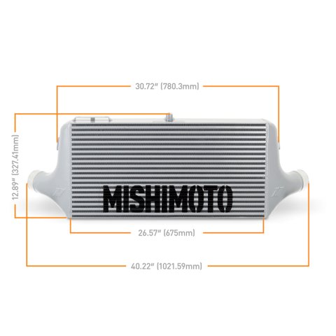 Mishimoto Universal L-Line Intercooler - Silver thumbnail 3