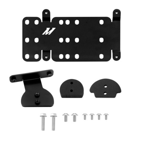 Mishimoto 2022+ Chevy 1500 Tow Hook License Plate Relocation Bracket thumbnail 1