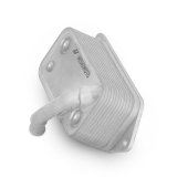Mishimoto Oil Cooler Kits MMOC-N5X-06 Fluid Coolers, Transmission Oil, Plate Style, Aluminum, Silver, Stock Inlet/Outlet, BMW, Each thumbnail 2