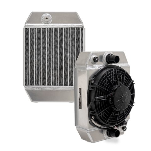 Mishimoto Universal Drag Race Performance Aluminum Radiator - Natural thumbnail 2