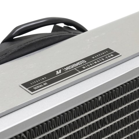Mishimoto Universal Drag Race Performance Aluminum Radiator - Natural thumbnail 7
