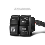 Borne Off-Road Light Bar Wire Harness For 30-50in Bar thumbnail 2