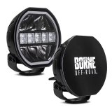 Borne Off-Road Light (Kit of 2) 7in Round thumbnail 6