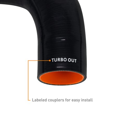 Mishimoto 22+ Volkswagen GTI MK8 (MQB) Intercooler Pipe Kit Black thumbnail 2