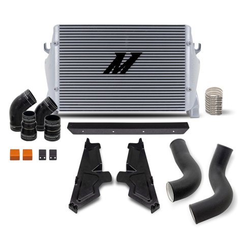 Mishimoto 2019+ Ram 6.7L Cummins Intercooler Kit / SL Cooler - WBK Pipes thumbnail 1