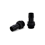 Mishimoto 2pcs. M20x1.5 5/8in Aluminum Catch Can Fittings - Black thumbnail 1
