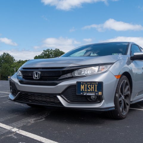 Mishimoto 17-21 Civic License Plate Relocation Kit thumbnail 3