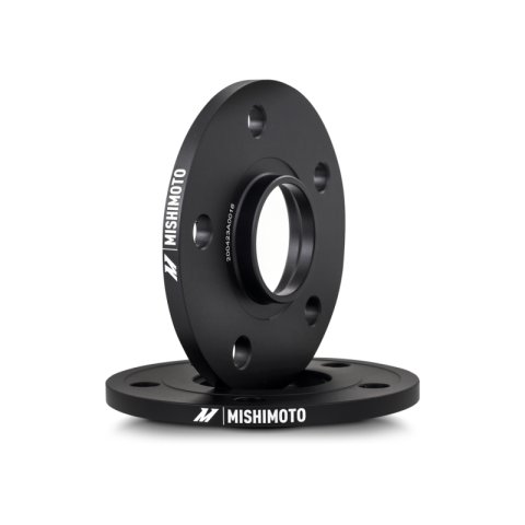 Mishimoto Wheel Spacers - 5x120 - 64.1 CB - M14 x1.5 - 10mm - BK thumbnail 4