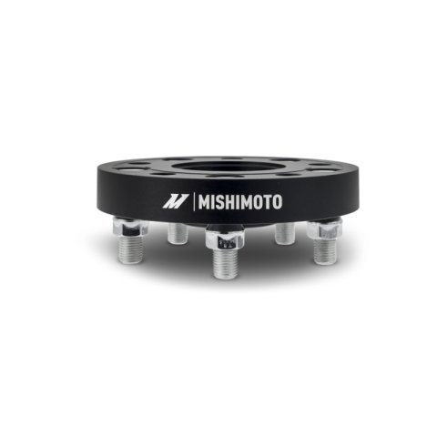 Mishimoto Wheel Spacers - 5x120 - 64.1 CB - M14 x1.5 - 25mm - BK thumbnail 3