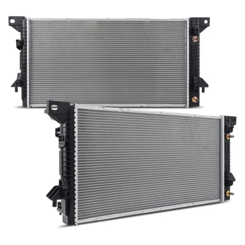 Mishimoto 11-14 Ford F-150 3.5L EcoBoost Replacement Radiator thumbnail 1