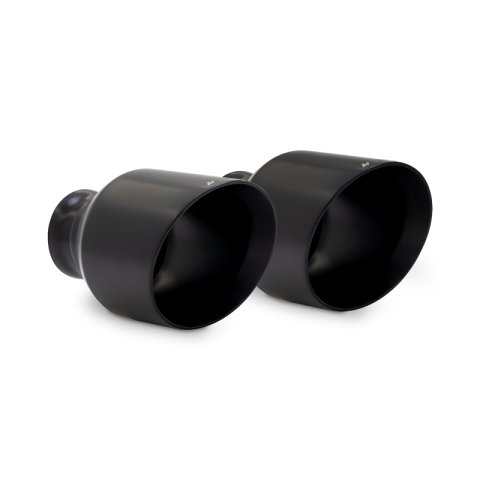 Mishimoto 15-23 Dodge Charger/Challenger Muffler Tip Pair - 5in - Black thumbnail 1