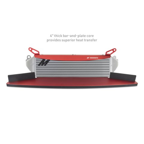 Mishimoto 2023+ Toyota GR Corolla Intercooler & Pipe Kit - Silver Cooler - Black Pipes thumbnail 5
