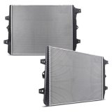 Mishimoto 11-16 Chevy Silverado 6.6L Duramax Replacement Radiator thumbnail 1