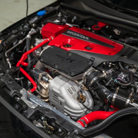 Mishimoto 2023+ Honda Civic Type-R Silicone Coolant Hose Kit - Red thumbnail 7