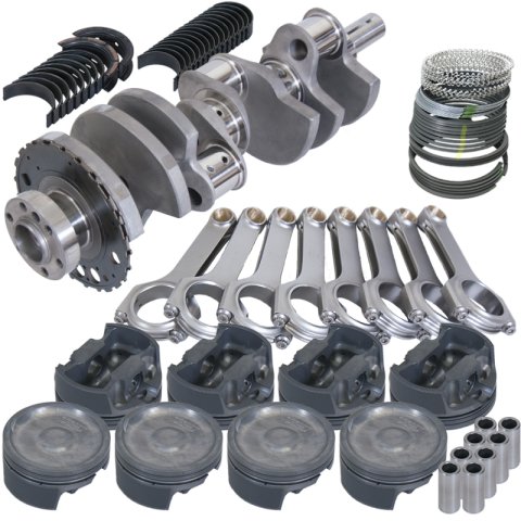 Eagle Chevy LS3/LS4 3.905in Bore +26.00cc Dish .125in OS Rotating Assembly Kit w/ 24 Tooth Reluctor thumbnail 4