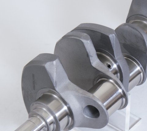 Eagle Chevrolet 305/350/383 2pc Rear Seal 3.75in Stroke Forged 4140 Steel Crankshaft thumbnail 7
