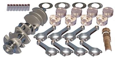 Eagle Ford 302 Rotating Assembly Kit 5.400in I-Beam - +.030 Bore - Twisted Wedge Heads - 3.25in Stro