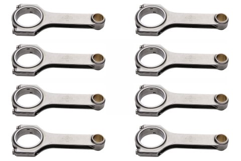 Eagle Chevrolet 350 Small Block H-Beam Connecting Rod w/ ARP 2000 Hardware (Set of 8) thumbnail 5