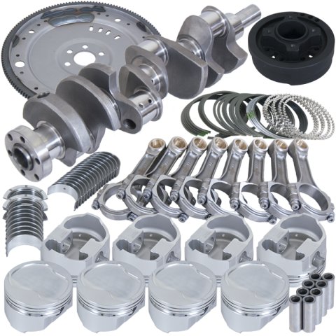 Eagle Ford 302 Balanced Rotating Assembly w/ .040in Over Bore -16.0cc Dome