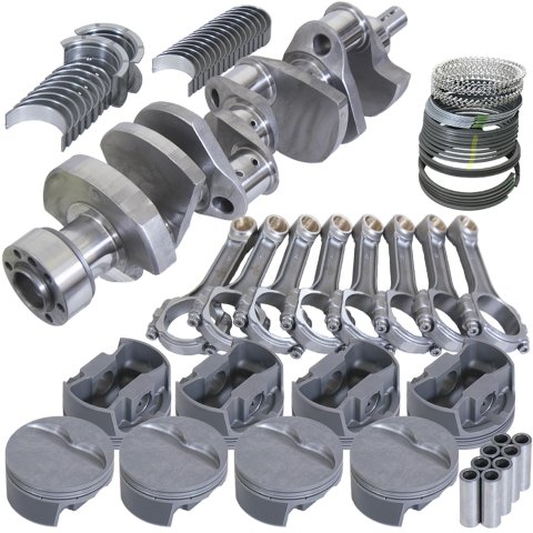 Eagle Chevrolet 350 1Pc Rear Seal Rotating Assembly Kit .030 Bore
