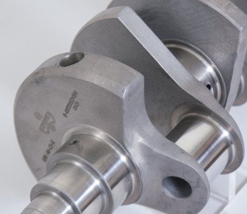 Eagle Chrysler RB 4340 Crank 4.25 Stroke 2.2 Rod Pin 8 Bolt Flange thumbnail 6