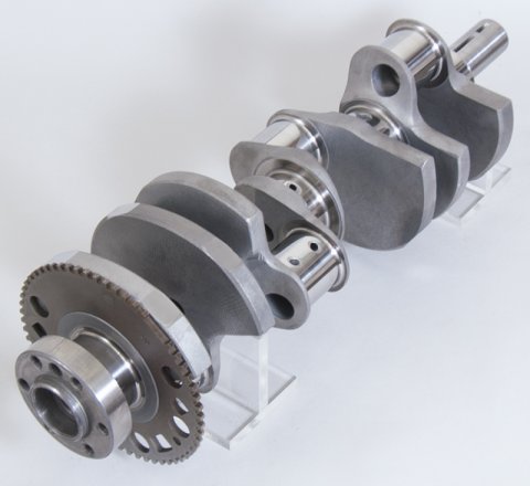 Eagle Chevrolet LS 4340 4.125in Stroke 58 Tooth Reluctor Forged Crankshaft thumbnail 2