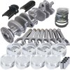 Eagle Chevrolet 350 2-Piece Rear Seal +.060 Bore 4340 Steel Rotating Assembly Kit thumbnail 3