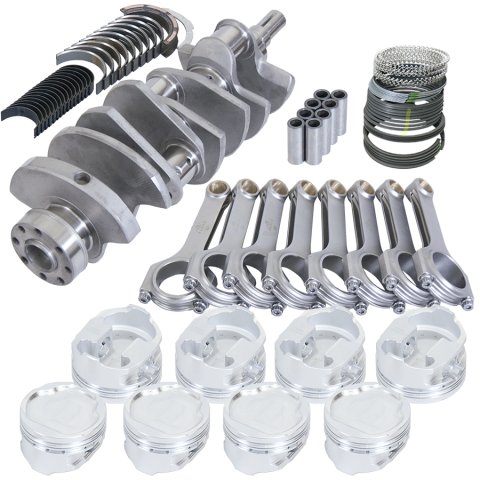 Eagle Ford 4.6L 3-Valve Heads Rotating Assembly Kit with 5.950in H-Beam - +.020 Bore thumbnail 4