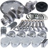 Eagle Ford 302 V-Rib Belt 157 Tooth Flexplate Balanced Rotating Assembly - 5.400in I-Beam +.040 Bore thumbnail 2