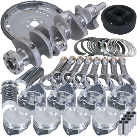 Eagle Ford 302 V-Rib Belts 157 Tooth Flexplate Balanced Rotating Assembly 5.400in I-Beam +.040 Bore thumbnail 3