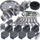 Eagle Ford 302 V-Rib Belts 164 Tooth Flexplate Balanced Rotating Assembly 5.400in I-Beam +.030 Bore thumbnail 1