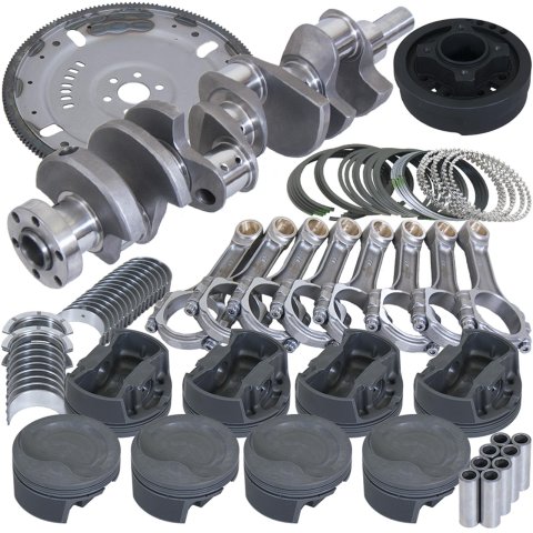 Eagle Ford 302 V-Rib Belts 164 Tooth Flexplate Balanced Rotating Assembly 5.400in I-Beam +.030 Bore